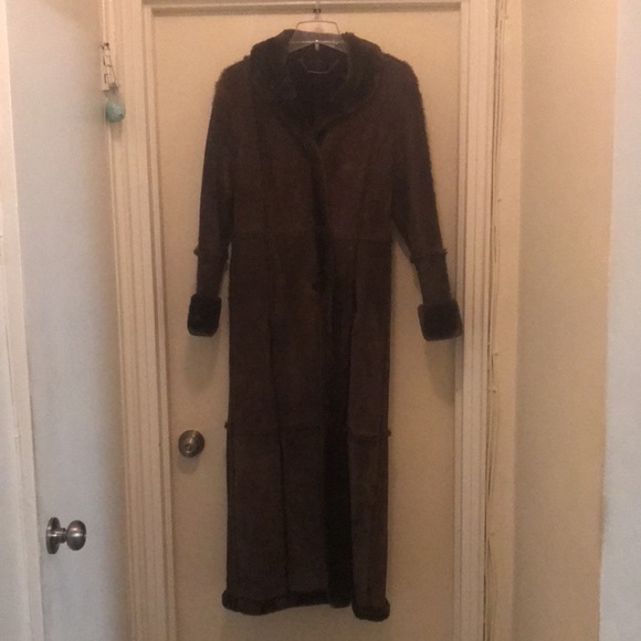 Genuine Suede Coat - Picture 2 of 6